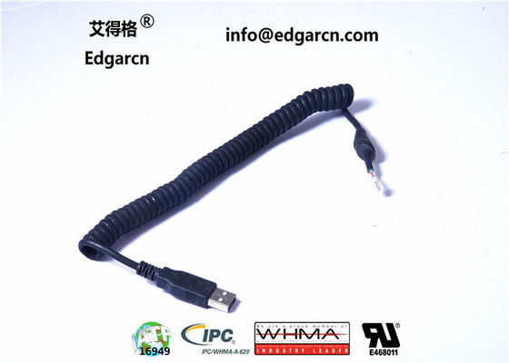 Ul Awg 28 - 10 Dc Καλώδιο επέκτασης τροφοδοσίας Δεξιά γωνία με πολύχρωμα