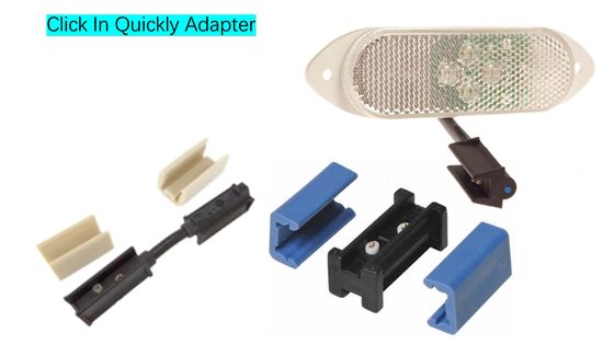 Σύνδεσμος Quick Click-In Overmold για φώτα καθαρισμού με ένα μόνο σήμα με βελτιστοποιημένες προδιαγραφές καλωδίων