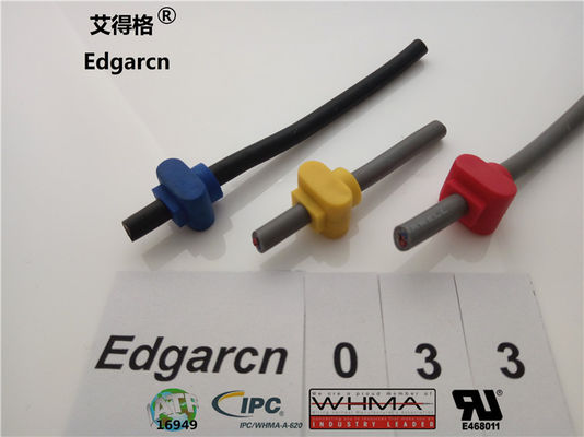 Edgarcn Overmolding καλώδιο ανακούφιση Pvc Υλικό Oem με πολλαπλών χρωμάτων