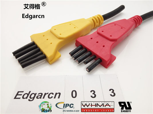 Edgarcn Overmolding καλώδιο ανακούφιση Pvc Υλικό Oem με πολλαπλών χρωμάτων
