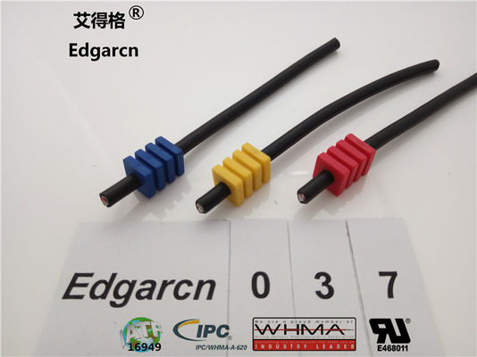 Edgarcn Overmolding καλώδιο ανακούφιση Pvc Υλικό Oem με πολλαπλών χρωμάτων