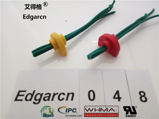 Edgarcn Overmolding καλώδιο ανακούφιση Pvc Υλικό Oem με πολλαπλών χρωμάτων