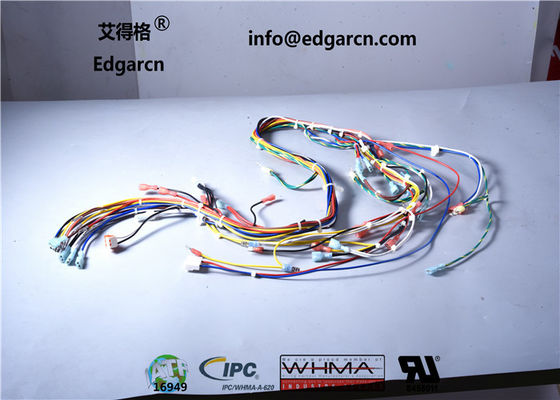 Ul Standards Jamma Wiring Harness, Προσαρμοσμένες συναρμολογήσεις καλωδίων 24 - 16awg