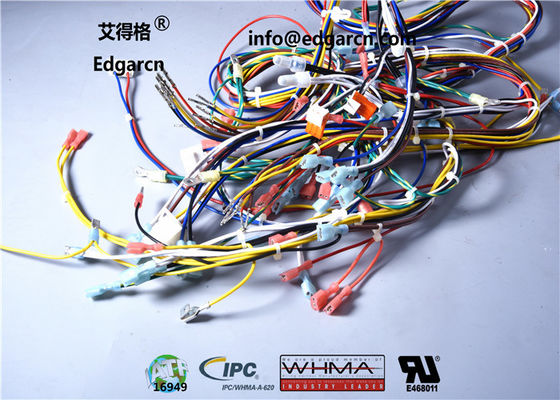 Ul Standards Jamma Wiring Harness, Προσαρμοσμένες συναρμολογήσεις καλωδίων 24 - 16awg