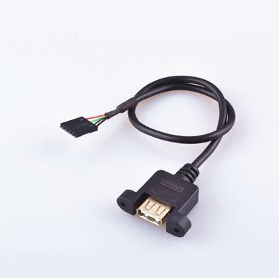 2 καλώδιο μεταφοράς δεδομένων αυτιών, Usb 2.0 A τύπου χύτευση πλαστικών με έγχυση πλαστικού