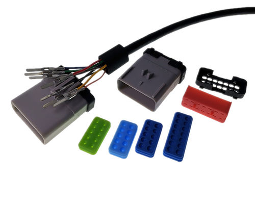 Κορυφή 2.8mm FCI ηλεκτρικό λουρί καλωδίων συνελεύσεων καλωδίων συνδετήρων επιτροπής οργάνων και πιλοτηρίων για Customoizd